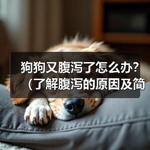 狗狗又腹泻了怎么办?(了解腹泻的原因及简单应对方法)(图3) 狗狗腹泻怎么办?原因及应对方法全攻略(图3)