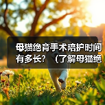 母猫绝育手术陪护时间有多长?(了解母猫绝育手术的陪护需求及时间安排)(图2) 母猫绝育手术陪护全攻略(图2)