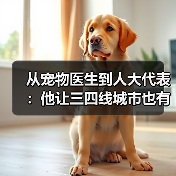 从宠物医生到人大代表:他让三四线城市也有了高品质宠物医疗服务(图4) 宠物医生人大代表推动三四线城市高品质医疗服务(图4)
