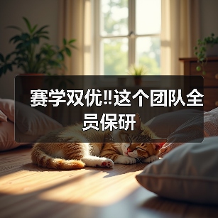 赛学双优‼️这个团队全员保研成功(图2)