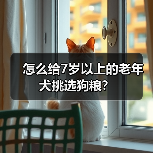 7岁以上老年犬挑选狗粮全攻略(图2)