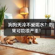狗狗天冷不爱喝水后果严重全攻略(图2)