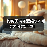 狗狗天冷不爱喝水后果严重全攻略