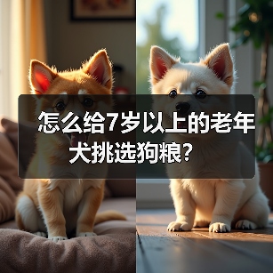 7岁以上老年犬挑选狗粮全攻略(图4)