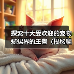 探索十大受欢迎的宠物蜥蜴界的王者(揭秘爬宠世界中最受欢迎的宠物蜥蜴,挖掘这些独特生物的魅力!)(图3) 十大受欢迎宠物蜥蜴全攻略(图3)
