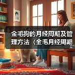 金毛狗的月经周期及管理方法(金毛月经周期、生理特征及护理方法详解)(图4) 金毛狗月经周期及管理方法全攻略(图4)