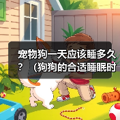 宠物狗一天应该睡多久?(狗狗的合适睡眠时长和重要性)(图3) 宠物狗一天应睡多久全攻略(图3)