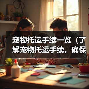 宠物托运手续一览(了解宠物托运手续,确保安全快捷)(图4) 宠物托运手续一览全攻略(图4)