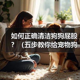 如何正确清洁狗狗屁股?(五步教你给宠物狗清洁屁股)(图2) 如何正确清洁狗狗屁股|实用指南(图2)