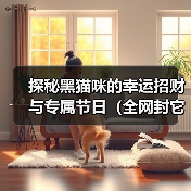 黑猫咪的幸运招财与专属节日全攻略