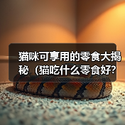 猫咪可享用的零食全攻略