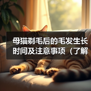 母猫剃毛后毛发生长周期及注意事项全攻略