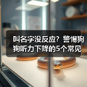 叫名字没反应警惕狗狗听力下降5表现全攻略(图4)
