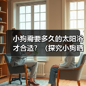 小狗需要多久的太阳浴才合适?(探究小狗晒太阳的最佳时间和时长)(图4) 小狗需要多久的太阳浴才合适全攻略(图4)