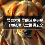 导盲犬引导的注意事项(为视障人士提供安全和自由的关键)(图4) 导盲犬引导注意事项全攻略(图4)