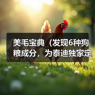 美毛宝典(发现6种狗粮成分,为泰迪独家定制的美毛秘籍!)(图3) 泰迪美毛宝典|独家定制狗粮成分核心技巧(图3)