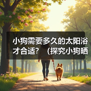 小狗需要多久的太阳浴才合适?(探究小狗晒太阳的最佳时间和时长)(图2) 小狗需要多久的太阳浴才合适全攻略(图2)