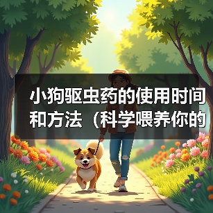 小狗驱虫药使用方法全攻略(图2)