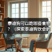 泰迪狗可以吃哪些食物?(探索泰迪狗饮食的世界,了解合适的食物和禁忌)(图2) 泰迪狗可以吃哪些食物全攻略(图2)