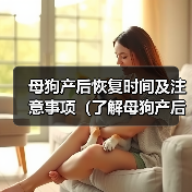 母狗产后恢复时间及注意事项(了解母狗产后恢复时间,保证母狗健康和幼犬成长)(图2) 母狗产后恢复注意事项全攻略(图2)