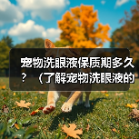 宠物洗眼液保质期及使用注意事项全攻略(图3)