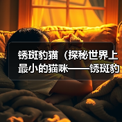 锈斑豹猫(探秘世界上最小的猫咪——锈斑豹猫的神奇能力)(图3) 锈斑豹猫神奇能力全攻略(图3)