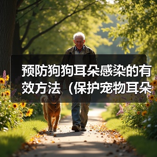 预防狗狗耳朵感染全攻略(图3)