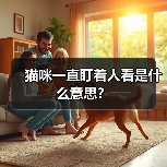 猫咪一直盯着人看是什么意思?(图2) 猫咪一直盯着人看是什么意思全攻略(图2)