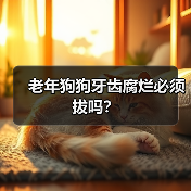 老年狗狗牙齿腐烂必须拔吗全攻略