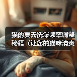猫的夏天洗澡频率调整秘籍｜实用指南