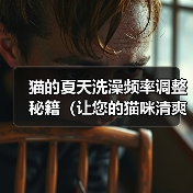 猫的夏天洗澡频率调整秘籍(让您的猫咪清爽舒适享受夏日阳光的关键)(图4) 猫的夏天洗澡频率调整秘籍|实用指南(图4)