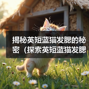 揭秘英短蓝猫发腮的秘密(探索英短蓝猫发腮的原因和方法)(图1) 揭秘英短蓝猫发腮的秘密全攻略(图1)