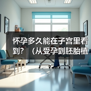 怀孕多久能在子宫里看到?(从受孕到胚胎植入,探究怀孕早期的奇妙过程)(图4) 怀孕多久看到胎儿全攻略(图4)
