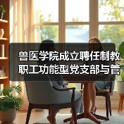 兽医学院成立聘任制教职工功能型党支部与管理委员会(图2) 兽医学院聘任制教职工功能型党支部管理委员会成立仪式(图2)