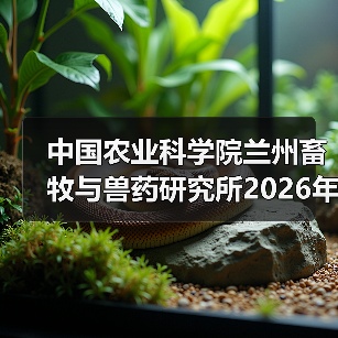 中国农业科学院兰州畜牧与兽药研究所2026年度招聘全攻略(图3)