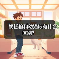 奶糕粮和幼猫粮有什么区别?(图2) 奶糕粮幼猫粮区别全攻略(图2)