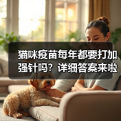 猫咪疫苗每年都要打加强针吗?详细答案来啦!(图4) 猫咪疫苗每年打加强针吗全攻略(图4)