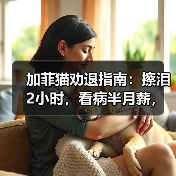 加菲猫劝退指南：擦泪2小时看病半月薪全攻略(图3)