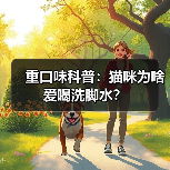 猫咪为啥爱喝洗脚水全攻略(图2)
