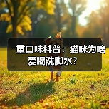 猫咪为啥爱喝洗脚水全攻略(图4)