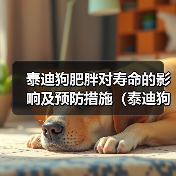 泰迪狗肥胖影响寿命及预防措施全攻略(图4)