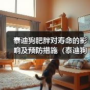 泰迪狗肥胖影响寿命及预防措施全攻略(图2)
