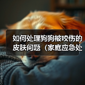 如何处理狗狗被咬伤的皮肤问题(家庭应急处理方法与注意事项)(图4) 狗狗咬伤皮肤处理全攻略(图4)
