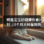 柯基宝宝的健康饮食计划(3个月大柯基狗狗的营养需求与合适狗粮选择)(图3) 柯基宝宝健康饮食计划全攻略(图3)