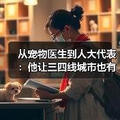 从宠物医生到人大代表:他让三四线城市也有了高品质宠物医疗服务(图2) 宠物医生人大代表推动三四线城市高品质医疗服务(图2)