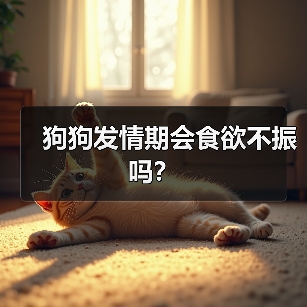 狗狗发情期会食欲不振吗?(图4) 狗狗发情期食欲不振怎么办全攻略(图4)