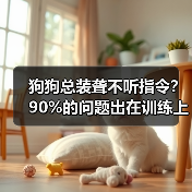 狗狗总装聋不听指令?90%的问题出在训练上(图3) 狗狗装聋不听指令全攻略(图3)