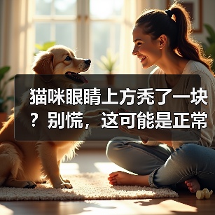 猫咪眼睛上方秃了一块?别慌,这可能是正常现象(图3) 猫咪眼睛上方秃一块全攻略(图3)