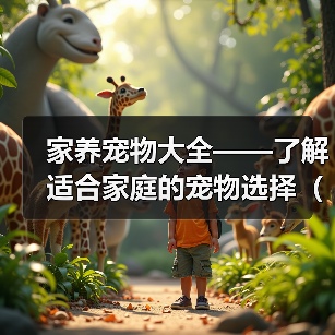 家养宠物大全｜选择适合家庭的宠物全攻略