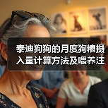泰迪狗狗的月度狗粮摄入量计算方法及喂养注意事项(了解泰迪狗狗不同生长阶段的营养需求)(图2) 泰迪狗狗月度狗粮摄入量计算及喂养注意事项全攻略(图2)